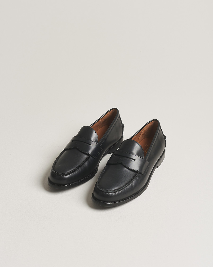 Hombres |  | Polo Ralph Lauren | Leather Penny Loafer  Black