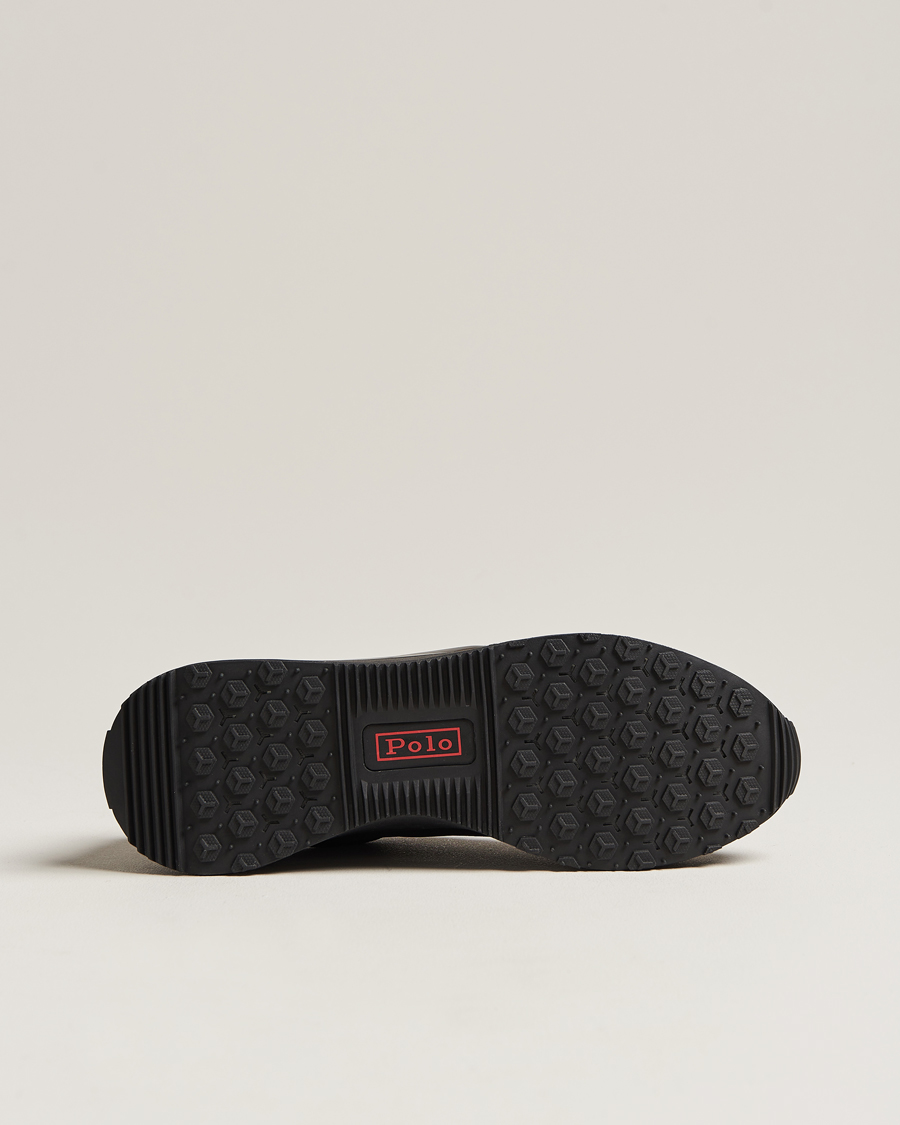 Hombres | Polo Ralph Lauren Train 89 Running Sneaker Black/Red | Polo Ralph Lauren | Train 89 Running Sneaker Black/Red