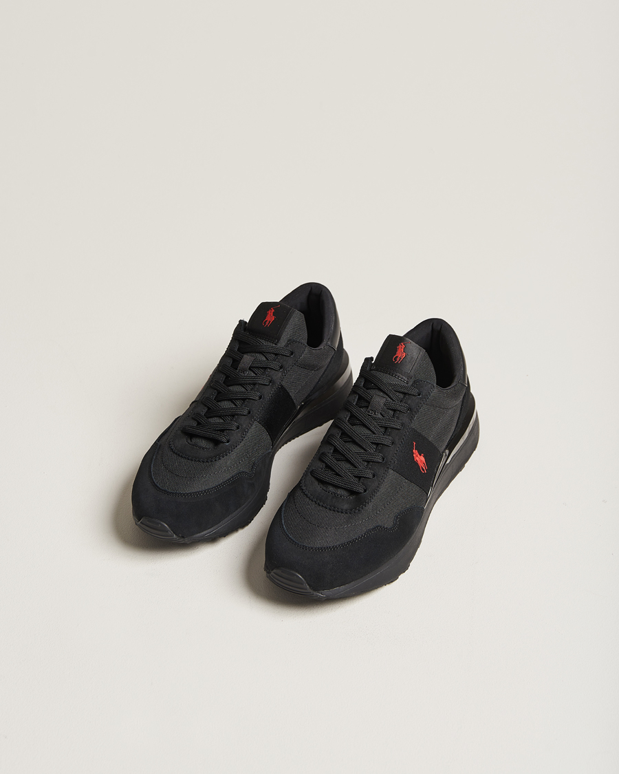 Hombres | Zapatos de ante | Polo Ralph Lauren | Train 89 Running Sneaker Black