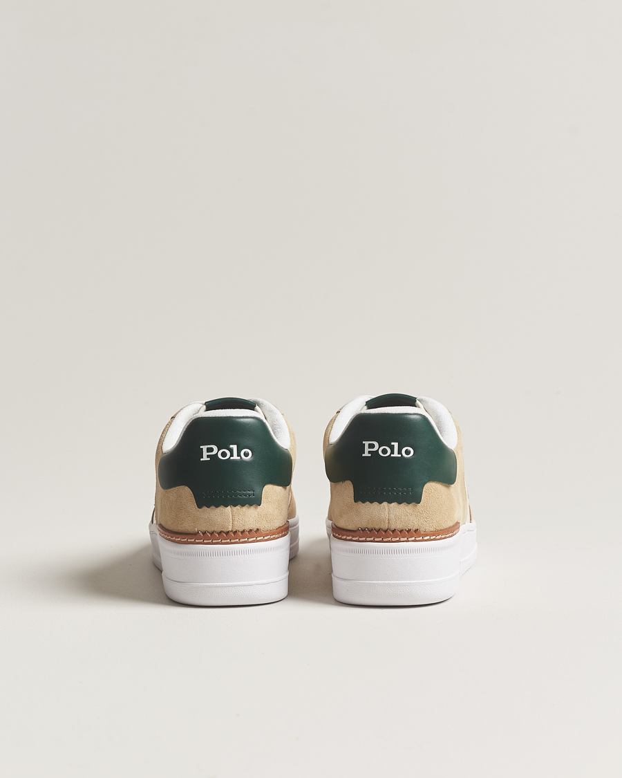 Hombres | Polo Ralph Lauren Masters Court Leather/Suede Sneaker White | Polo Ralph Lauren | Masters Court Leather/Suede Sneaker White