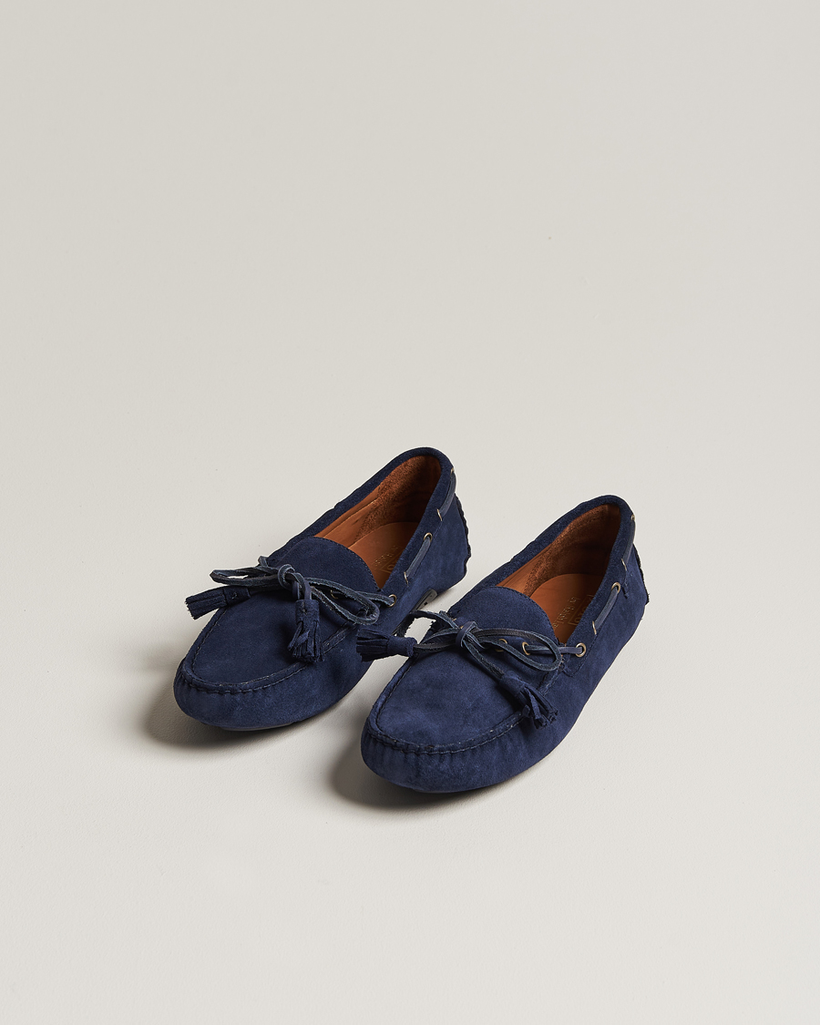 Hombres | Zapatos | Polo Ralph Lauren | Anders Suede Car Shoe Hunter Navy