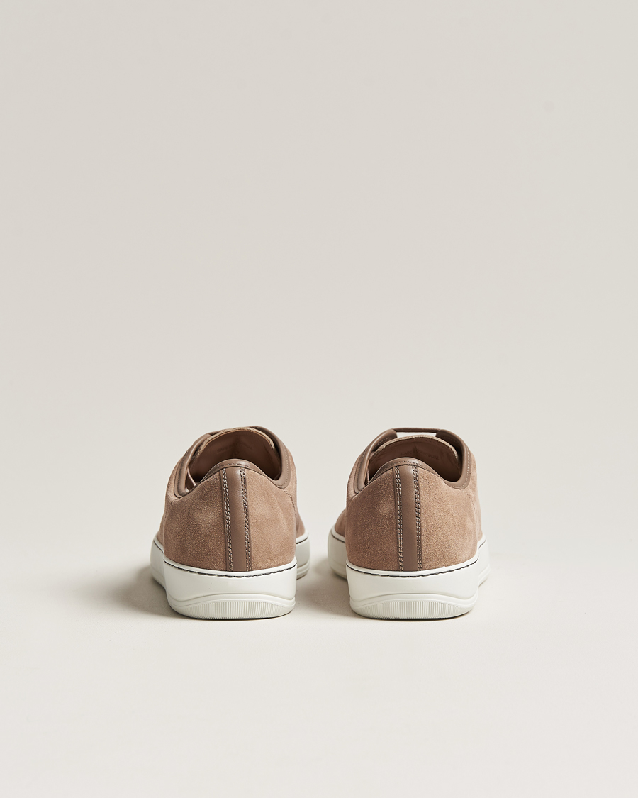 Hombres | Lanvin Nappa Cap Toe Sneaker Beige | Lanvin | Nappa Cap Toe Sneaker Beige