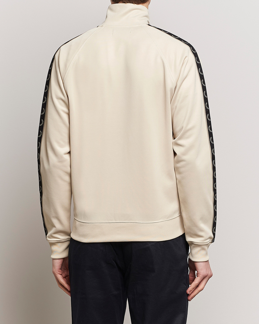 Hombres | Jerséis y prendas de punto | Fred Perry | Taped Track Jacket Oatmeal