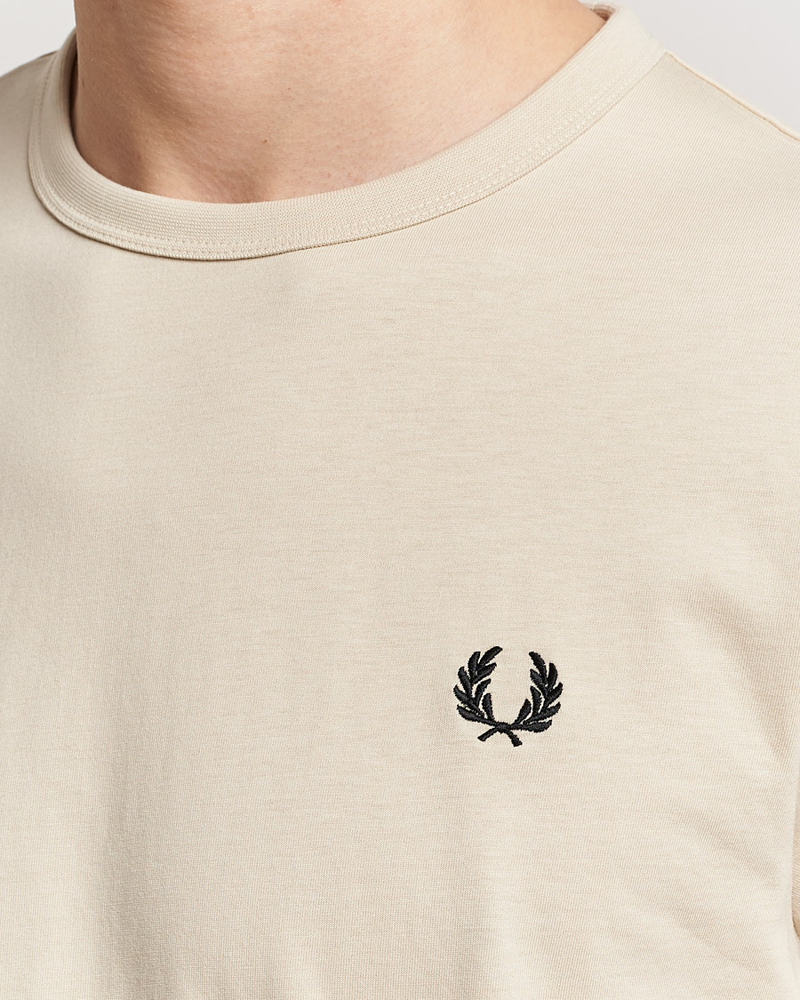 Hombres | Camisetas | Fred Perry | Ringer T-Shirt Oatmeal