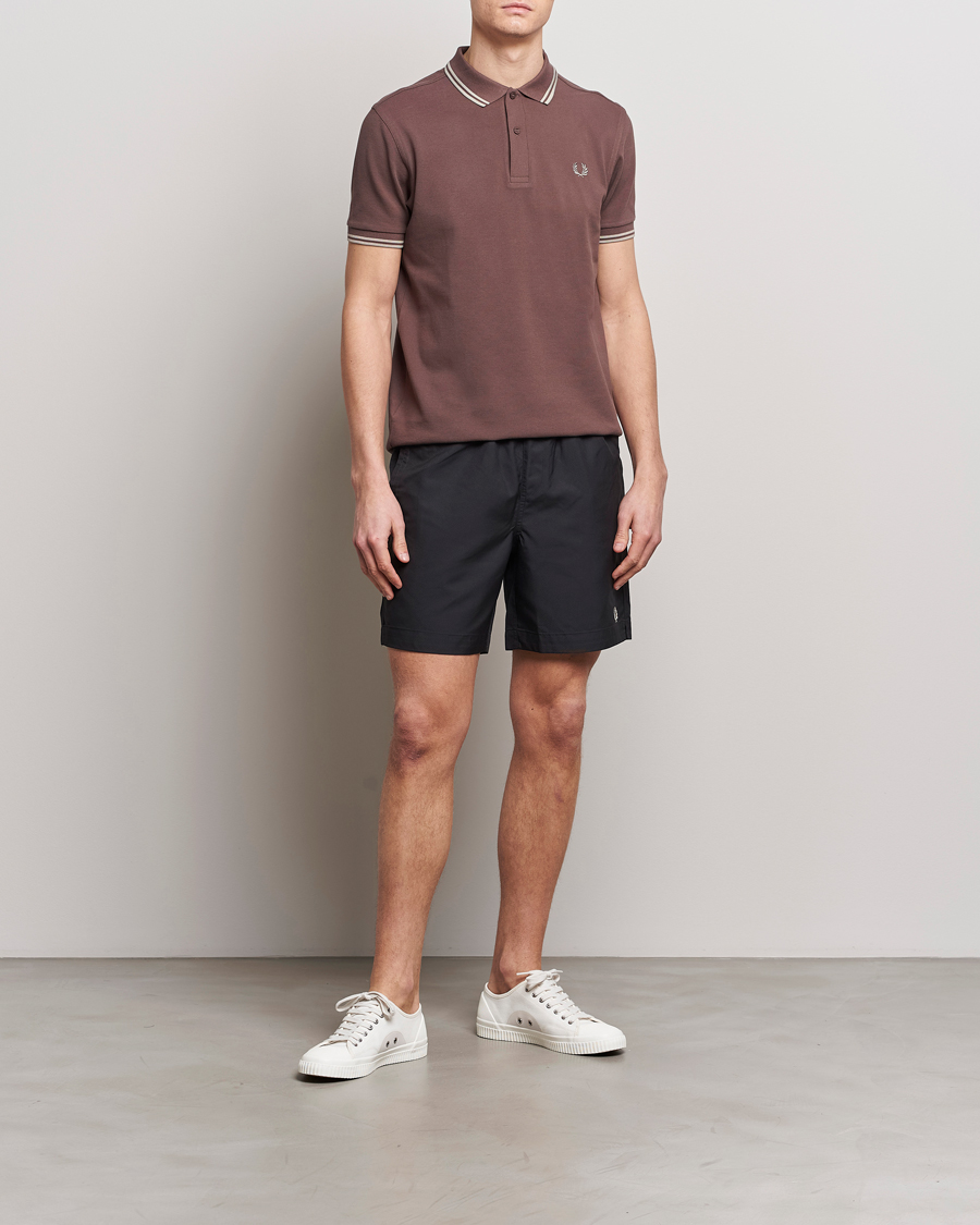 Hombres | Bañadores | Fred Perry | Classic Swimshorts Black