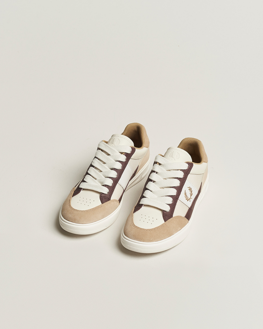 Hombres | Departamentos | Fred Perry | B440 Sneaker White/Beige