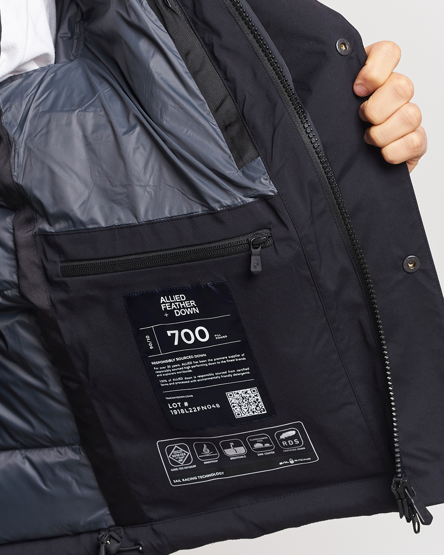 Hombres | Abrigos y chaquetas | Sail Racing | Glacier Gore-Tex Down Hooded Jacket Carbon