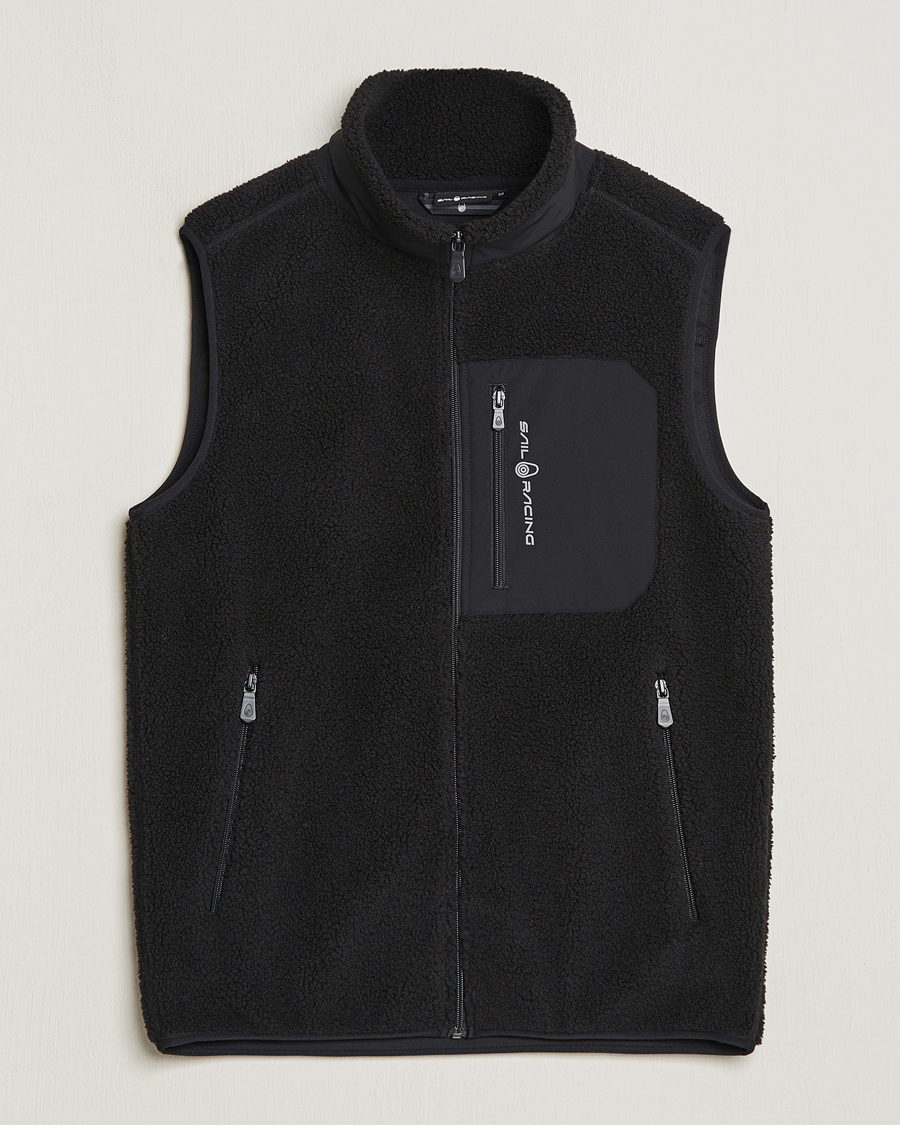Hombres | Chalecos | Sail Racing | Bowman Pile Zip Vest Carbon