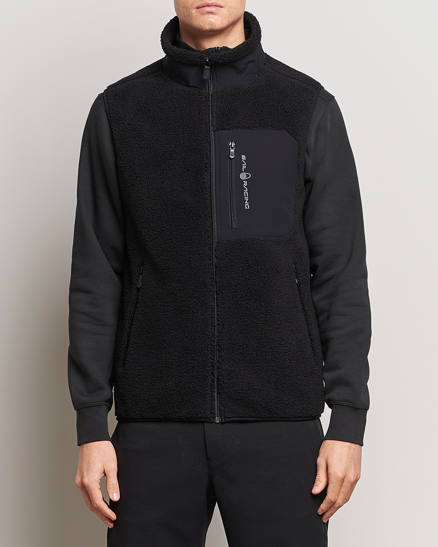 Hombres | Chalecos | Sail Racing | Bowman Pile Zip Vest Carbon