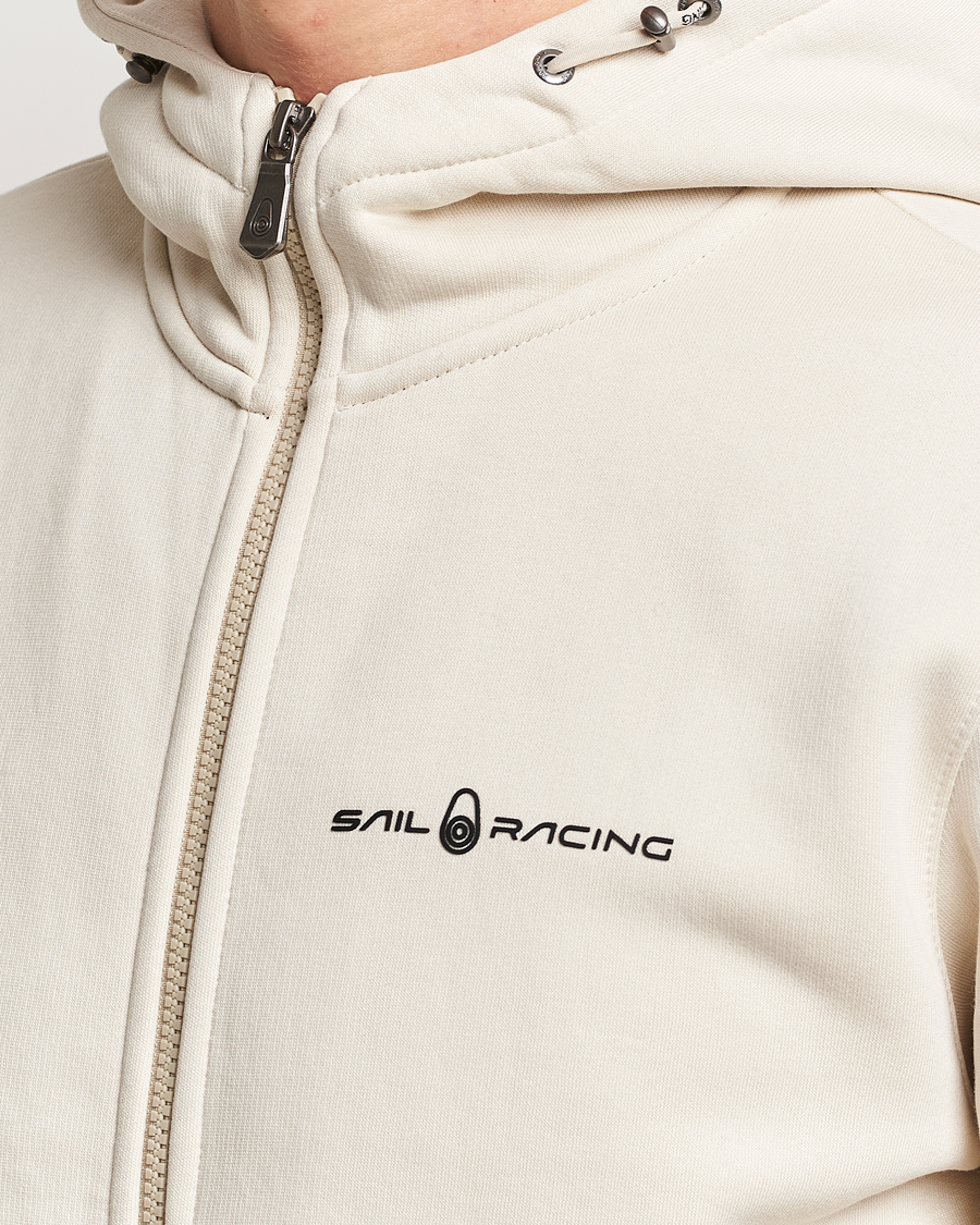 Hombres | Jerséis y prendas de punto | Sail Racing | Bowman Full Zip Hoodie Ivory
