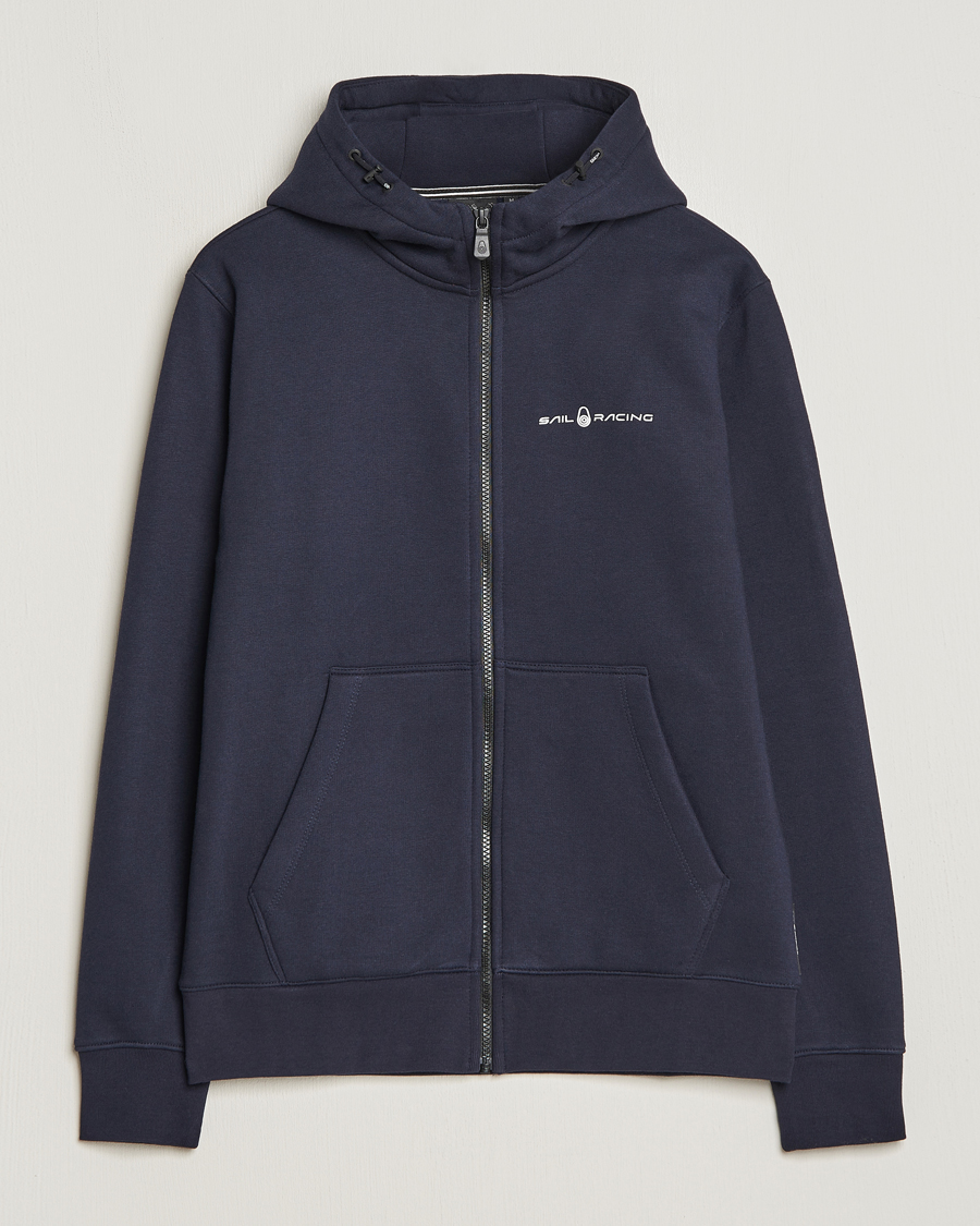 Hombres | Jerséis y prendas de punto | Sail Racing | Bowman Full Zip Hoodie Dark Navy