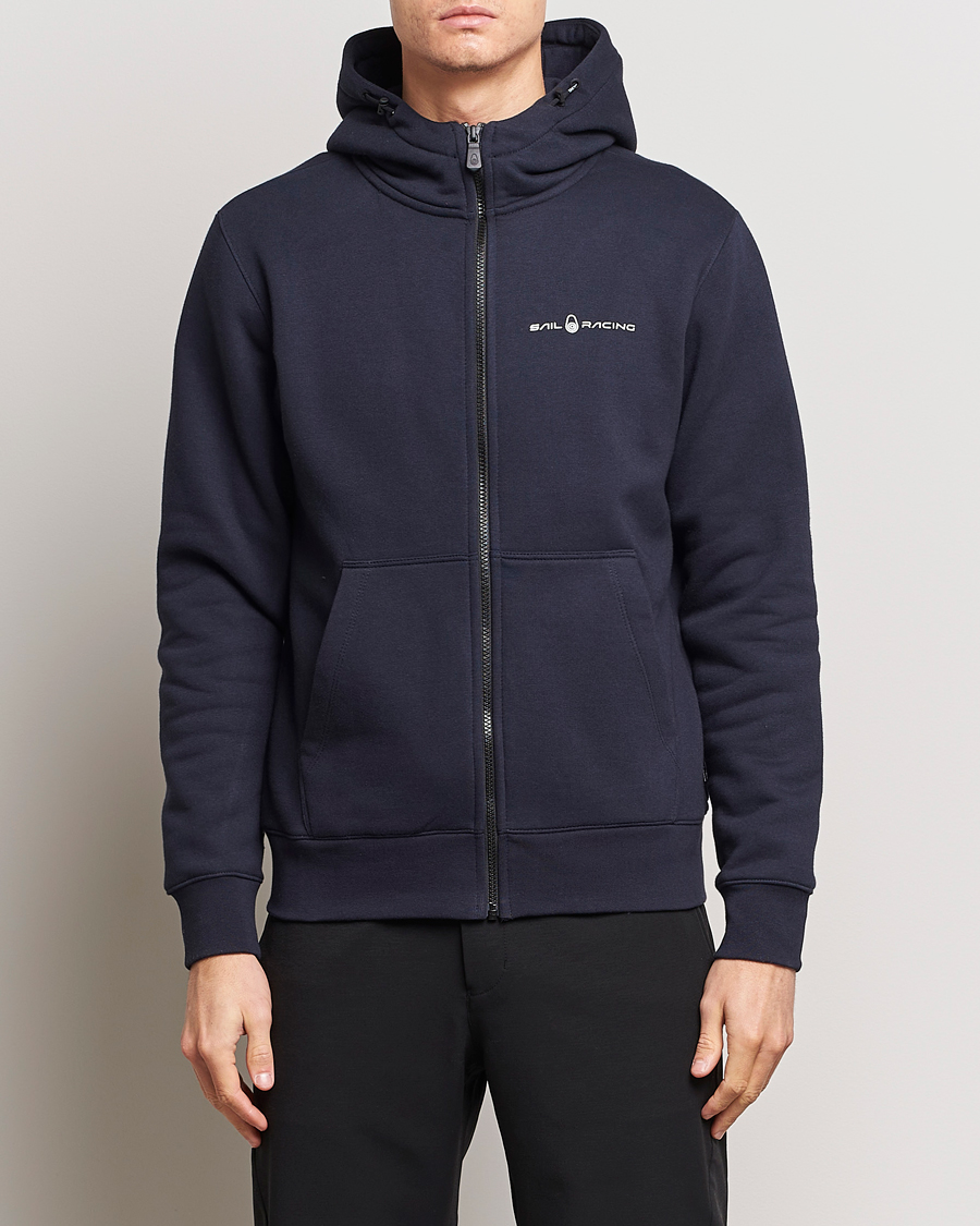 Hombres | Jerséis y prendas de punto | Sail Racing | Bowman Full Zip Hoodie Dark Navy