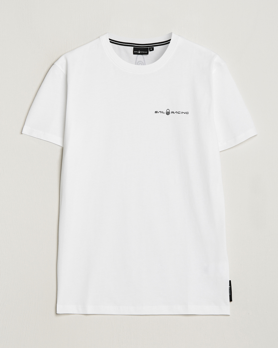 Hombres | Camisetas | Sail Racing | Bowman Crew Neck T-Shirt White