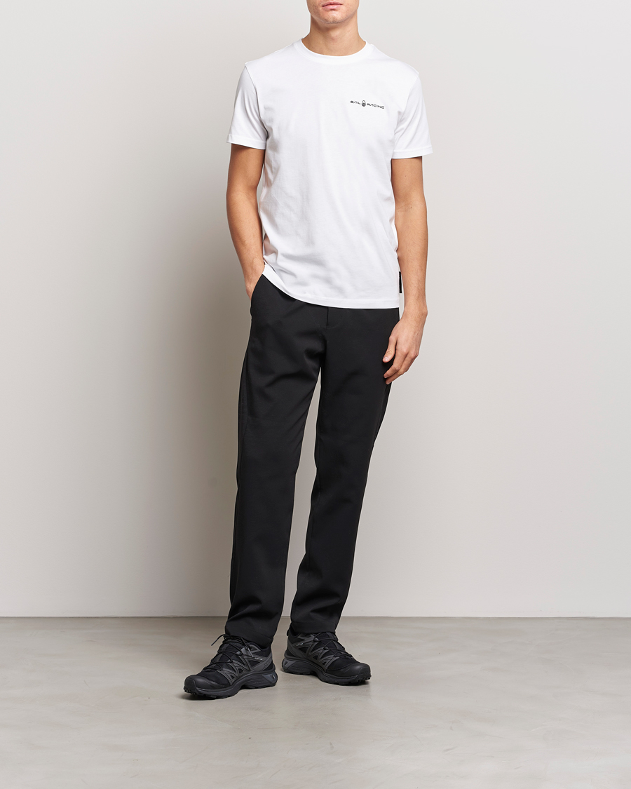 Hombres | Camisetas | Sail Racing | Bowman Crew Neck T-Shirt White