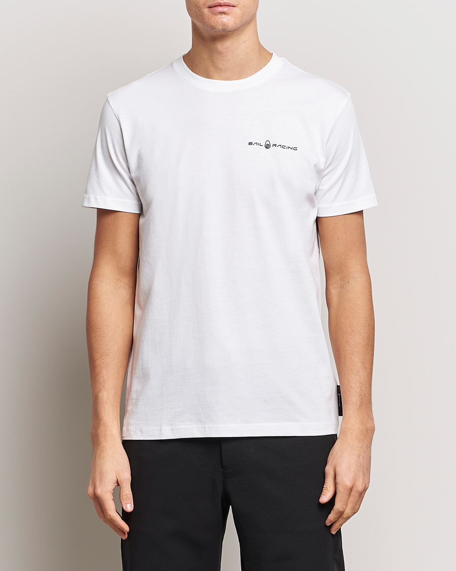Hombres | Camisetas | Sail Racing | Bowman Crew Neck T-Shirt White
