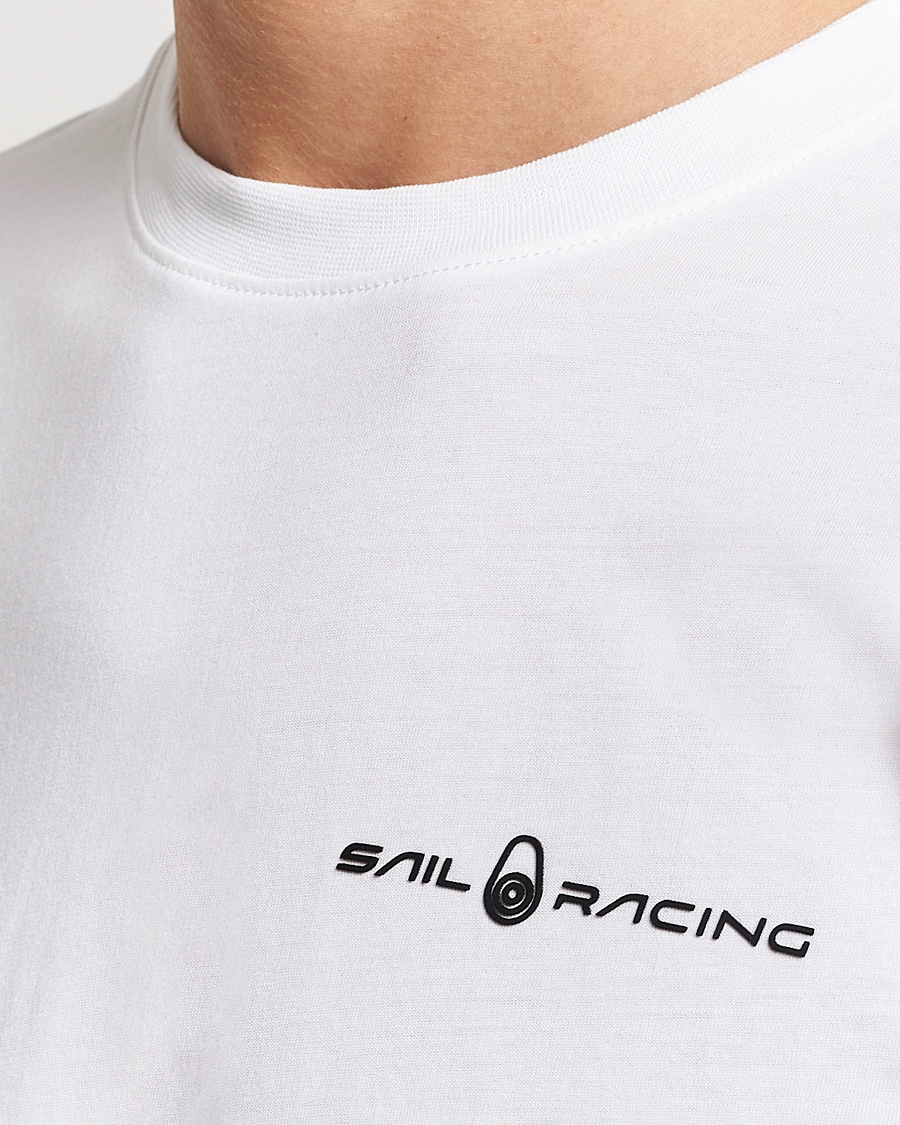 Hombres | Camisetas | Sail Racing | Bowman Crew Neck T-Shirt White