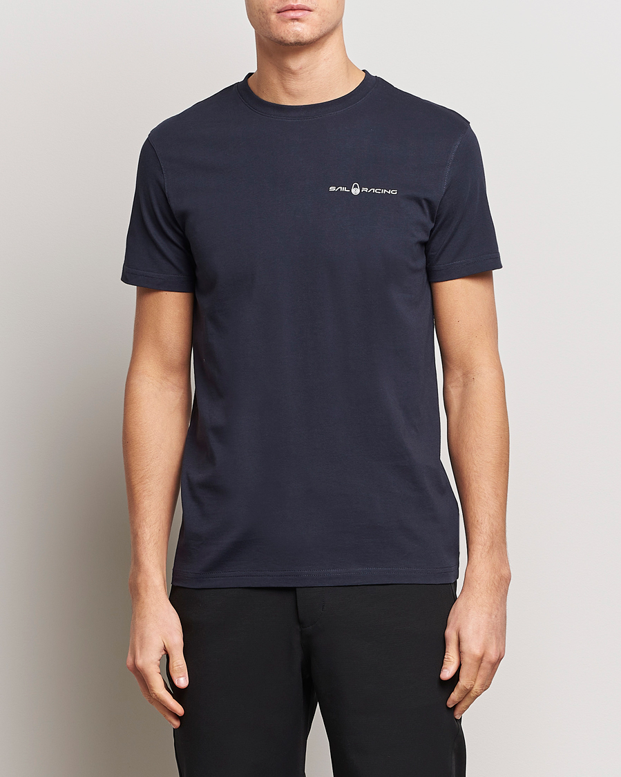 Hombres | Camisetas | Sail Racing | Bowman Crew Neck T-Shirt Dark Navy