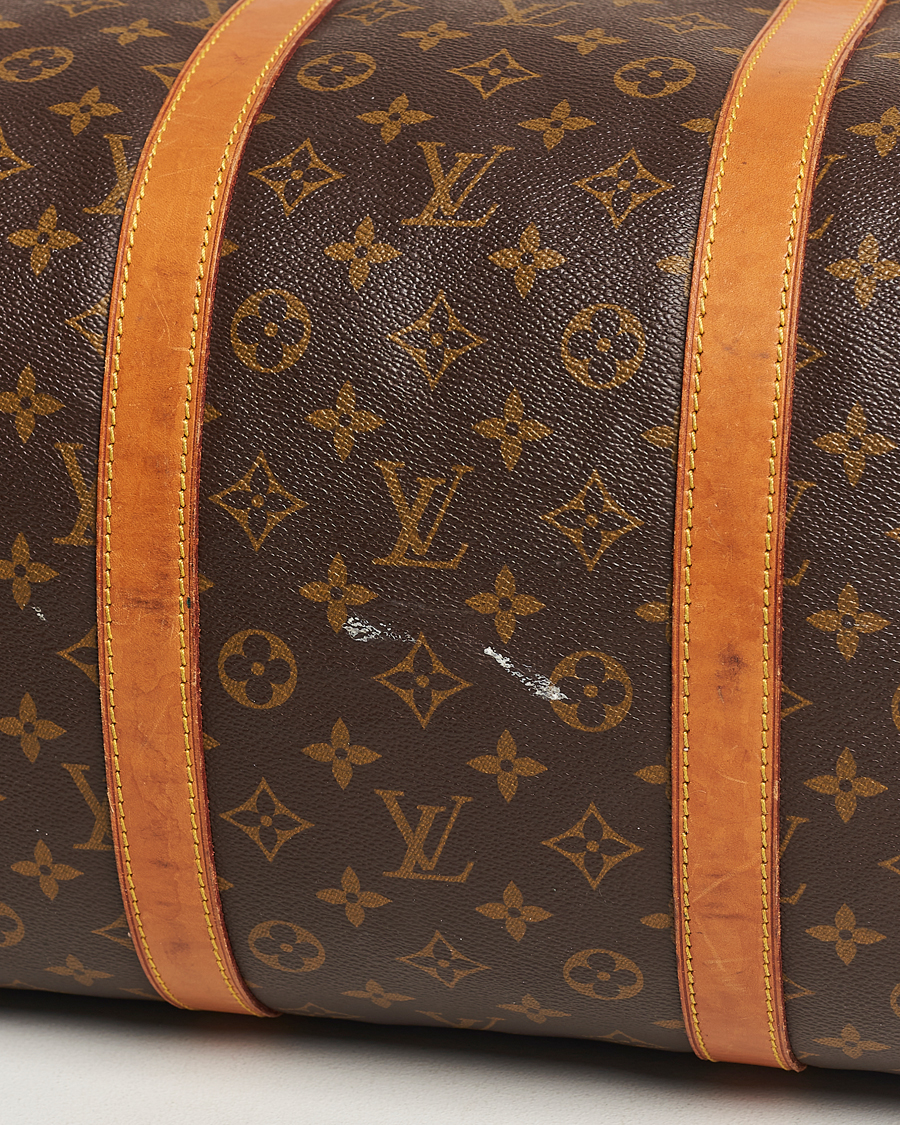 Hombres | Louis Vuitton Pre-Owned Keepall 55 Bag Monogram | Louis Vuitton Pre-Owned | Keepall 55 Bag Monogram