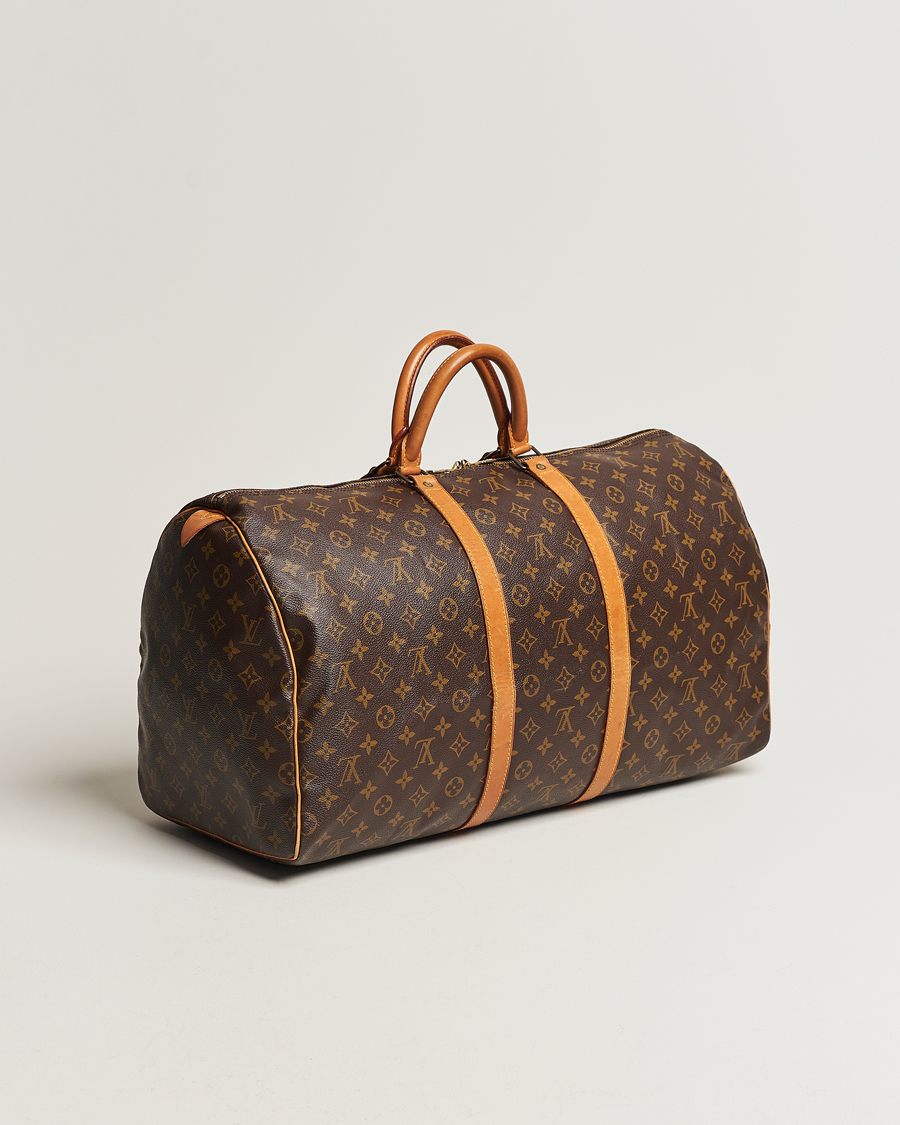 Hombres | Louis Vuitton Pre-Owned Keepall 55 Bag Monogram | Louis Vuitton Pre-Owned | Keepall 55 Bag Monogram