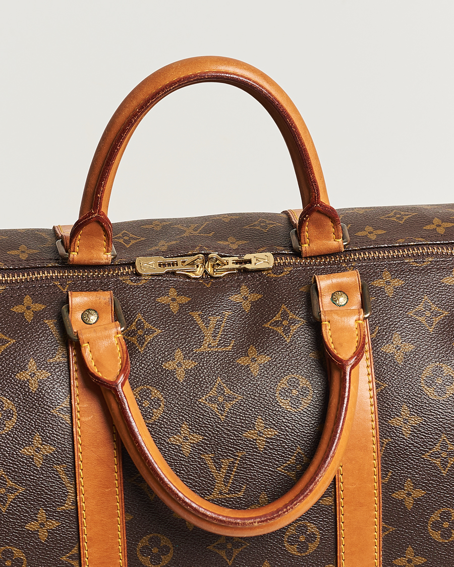 Hombres | Louis Vuitton Pre-Owned Keepall 55 Bag Monogram | Louis Vuitton Pre-Owned | Keepall 55 Bag Monogram