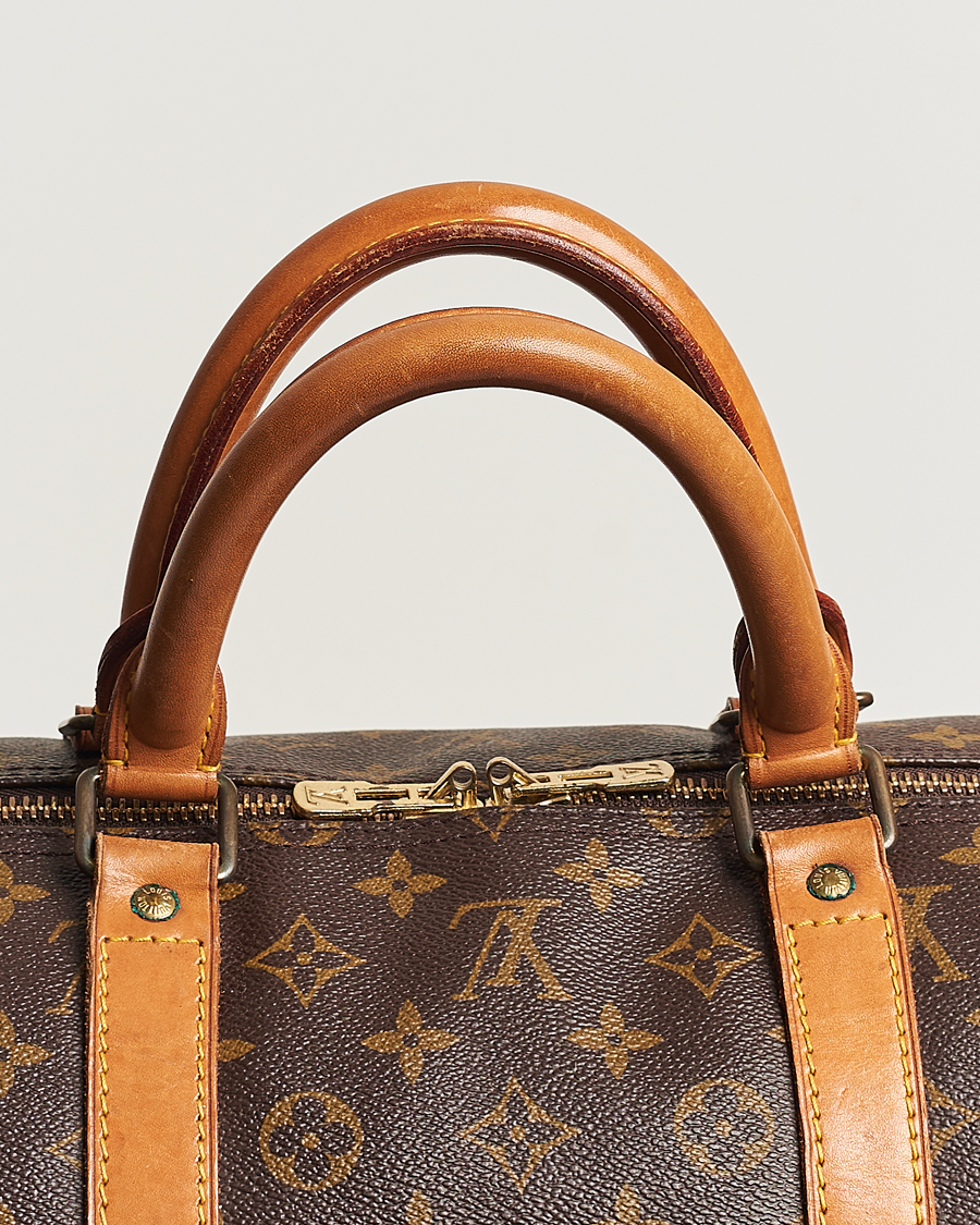 Hombres | Louis Vuitton Pre-Owned Keepall 55 Bag Monogram | Louis Vuitton Pre-Owned | Keepall 55 Bag Monogram
