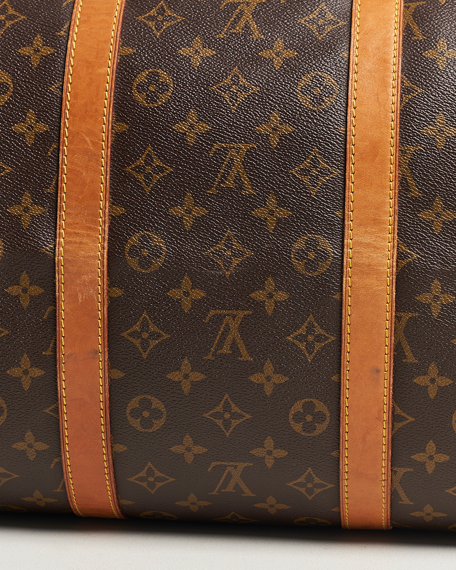 Hombres | Louis Vuitton Pre-Owned Keepall 55 Bag Monogram | Louis Vuitton Pre-Owned | Keepall 55 Bag Monogram