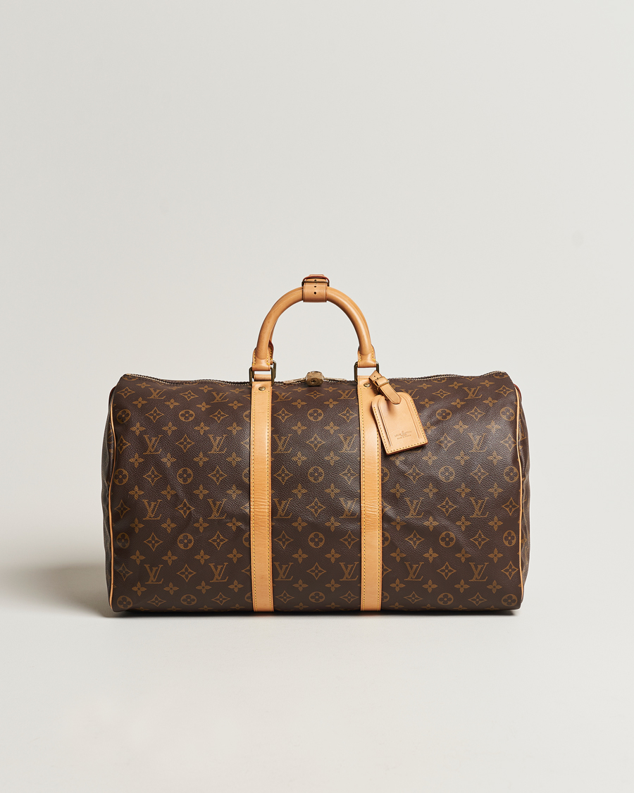 Hombres | Louis Vuitton Pre-Owned Keepall 50 Bag Monogram | Louis Vuitton Pre-Owned | Keepall 50 Bag Monogram