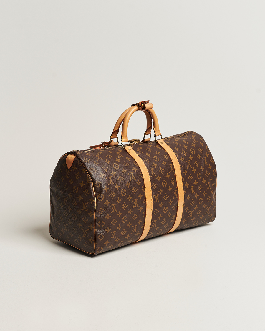 Hombres | Louis Vuitton Pre-Owned Keepall 50 Bag Monogram | Louis Vuitton Pre-Owned | Keepall 50 Bag Monogram