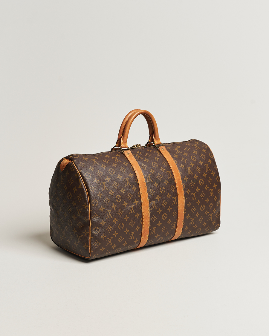 Hombres | Louis Vuitton Pre-Owned Keepall 50 Bag Monogram | Louis Vuitton Pre-Owned | Keepall 50 Bag Monogram