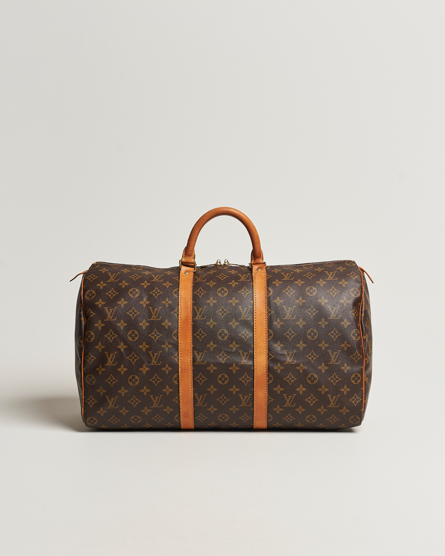 Hombres | Louis Vuitton Pre-Owned Keepall 50 Bag Monogram | Louis Vuitton Pre-Owned | Keepall 50 Bag Monogram