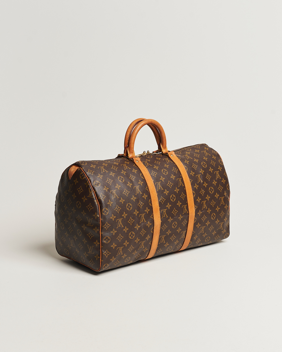 Hombres | Louis Vuitton Pre-Owned Keepall 50 Bag Monogram | Louis Vuitton Pre-Owned | Keepall 50 Bag Monogram