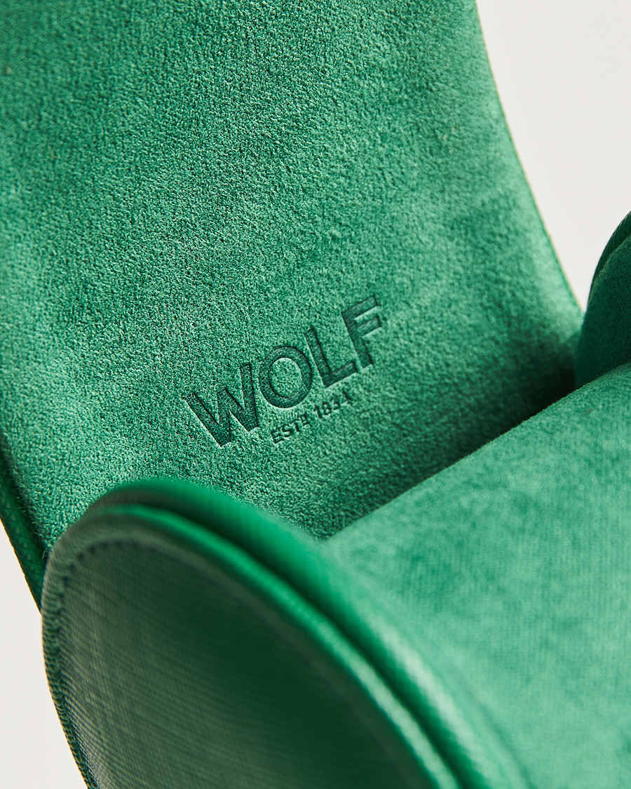 Hombres | WOLF Single Watch Roll Green | WOLF | Single Watch Roll Green