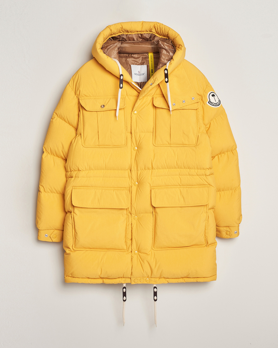 Hombres | Abrigos y chaquetas | Moncler Genius | Pentaflake Down Parka Yellow
