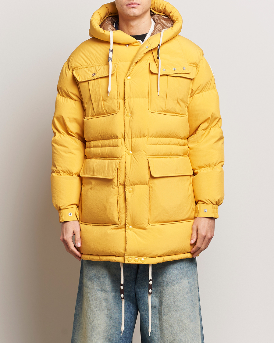 Hombres | Abrigos y chaquetas | Moncler Genius | Pentaflake Down Parka Yellow