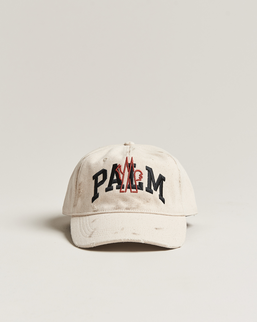 Hombres | Moncler Genius Lettering Baseball Cap Off White | Moncler Genius | Lettering Baseball Cap Off White