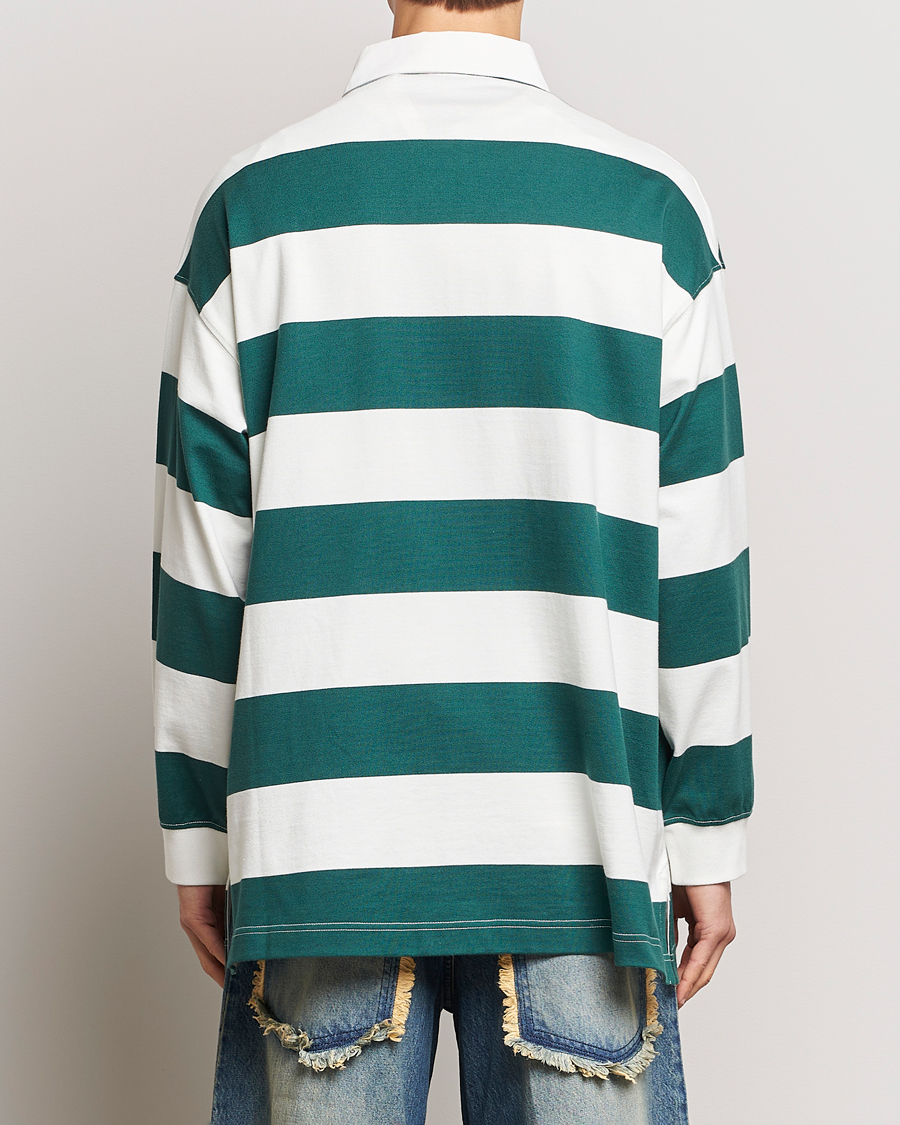 Hombres | Jerséis y prendas de punto | Moncler Genius | Long Sleeve Rugby White/Green