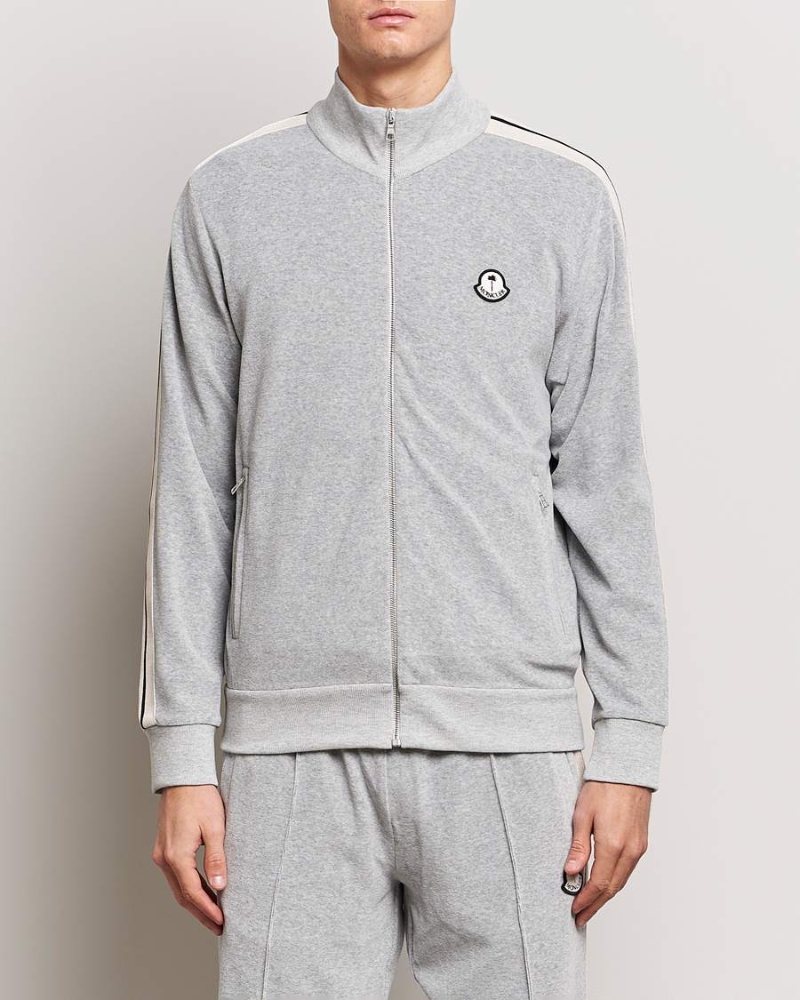 Hombres | Jerséis y prendas de punto | Moncler Genius | Zip Up Cardigan Light Grey
