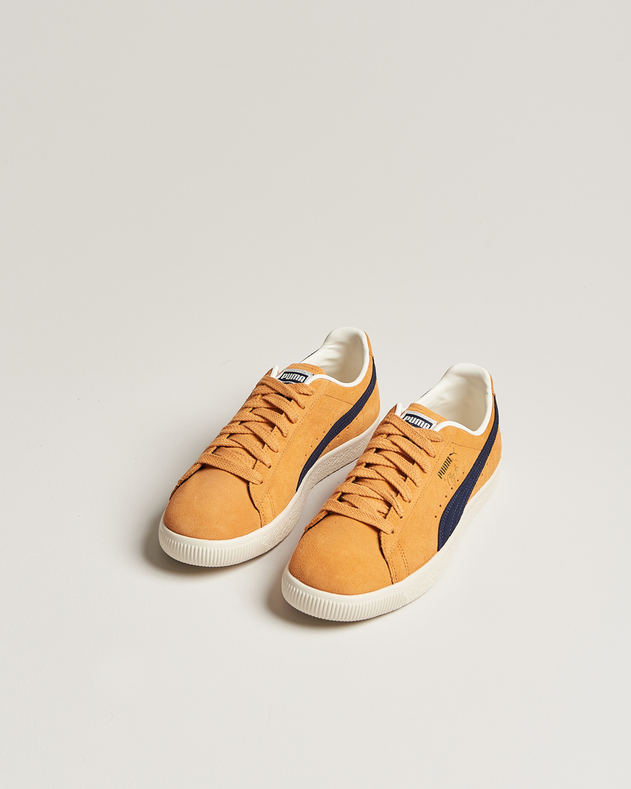 Hombres | Zapatos | Puma | Clyde OG Suede Sneaker Clementine/Navy
