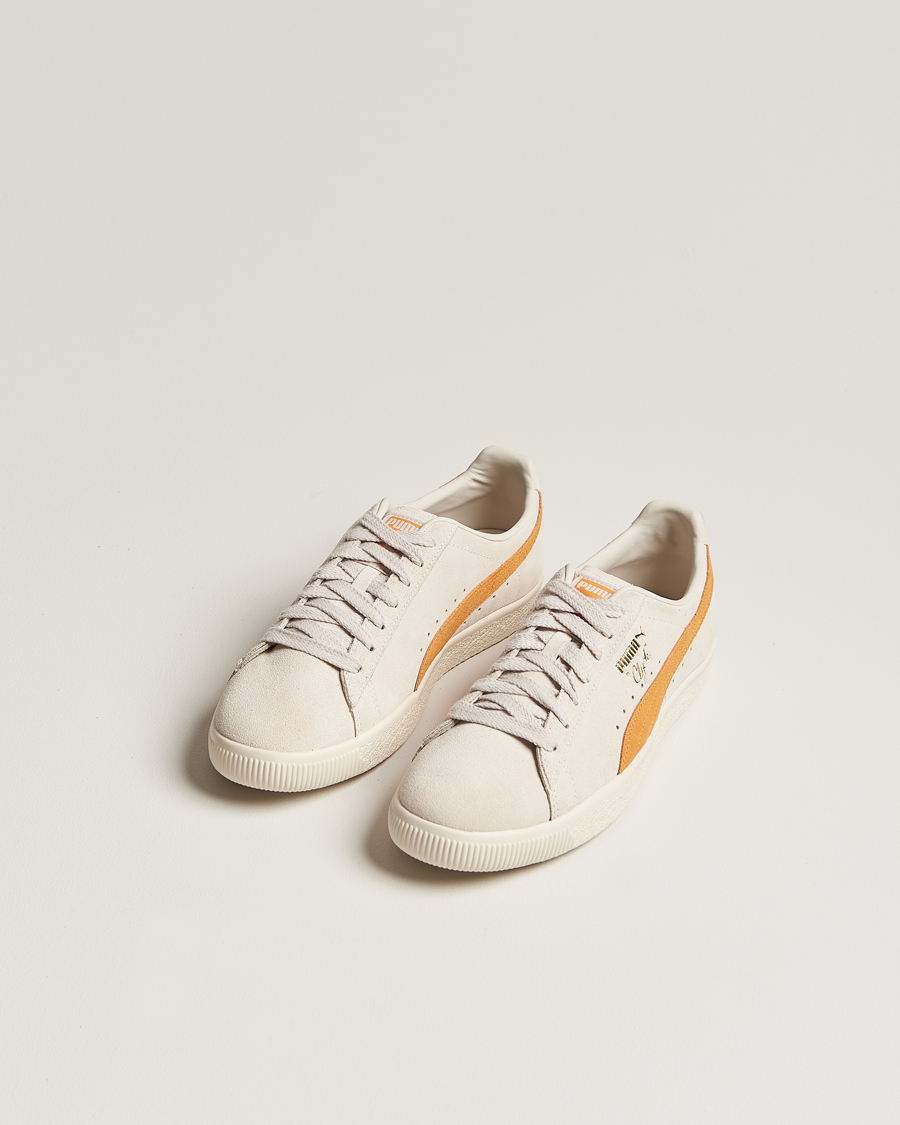 Hombres | Zapatillas blancas | Puma | Clyde OG Suede Sneaker Frosted Ivory