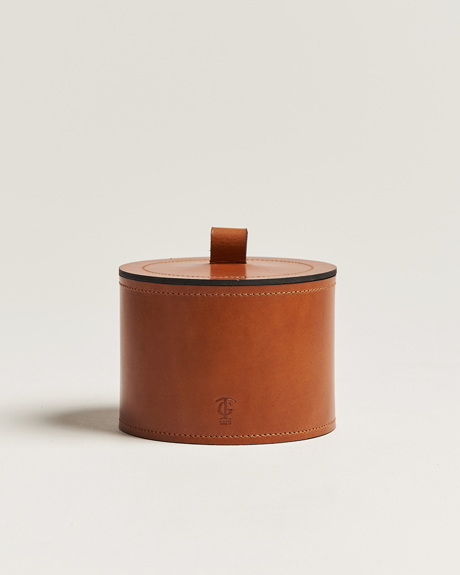 Hombres | Hogar | Tärnsjö Garveri | Leather Box 001 Light Brown