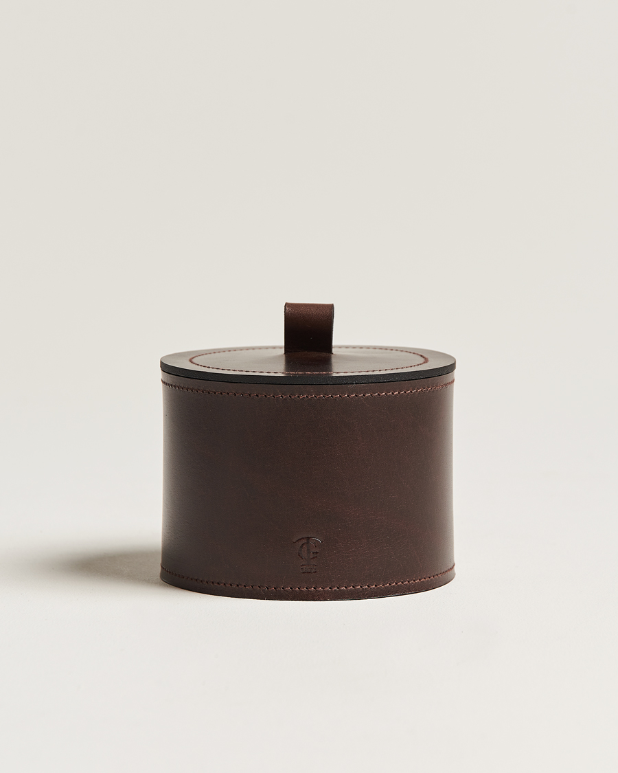 Hombres | Hogar | Tärnsjö Garveri | Leather Box 001 Dark Brown