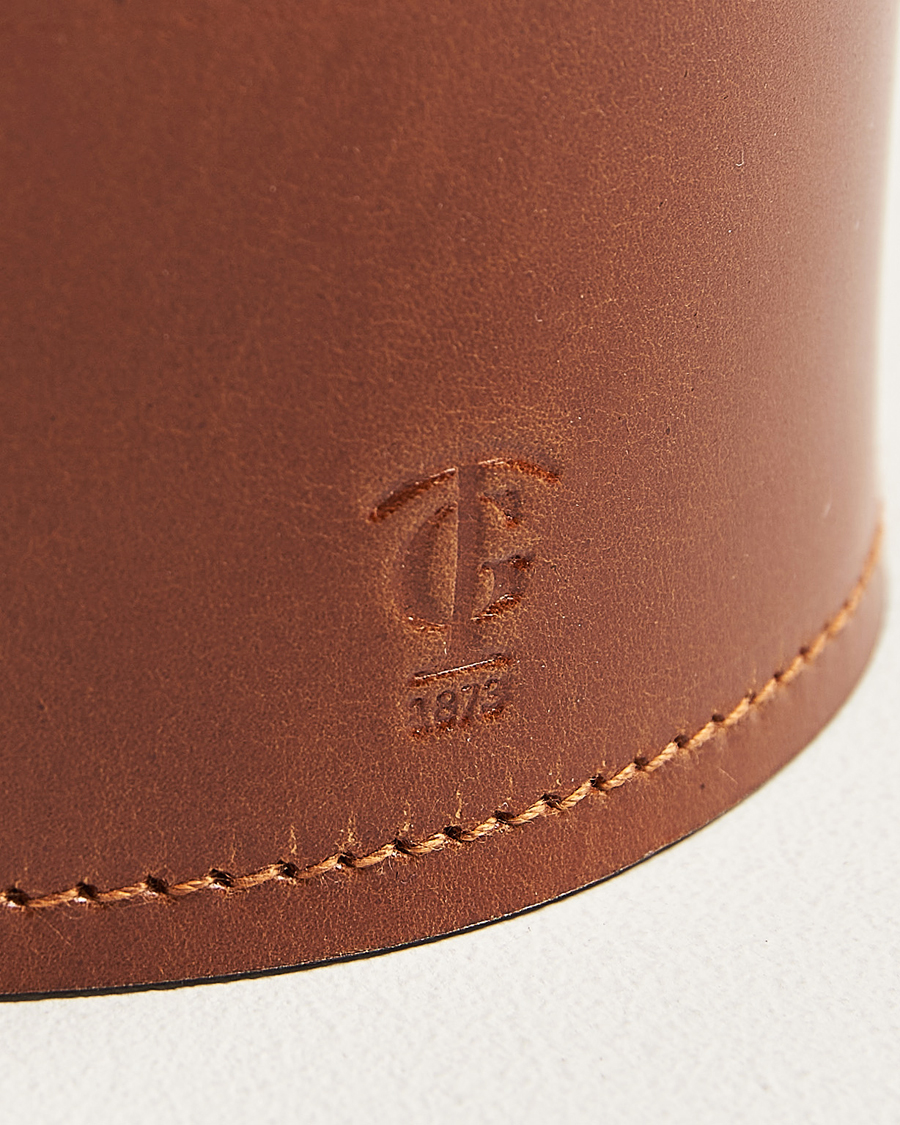 Hombres | Hogar | Tärnsjö Garveri | Small Leather Box 002 Light Brown