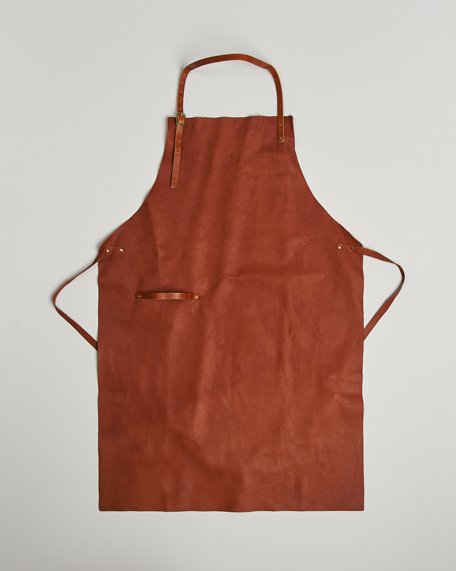 Hombres | Hogar | Tärnsjö Garveri | Leather Apron 012 Light Brown