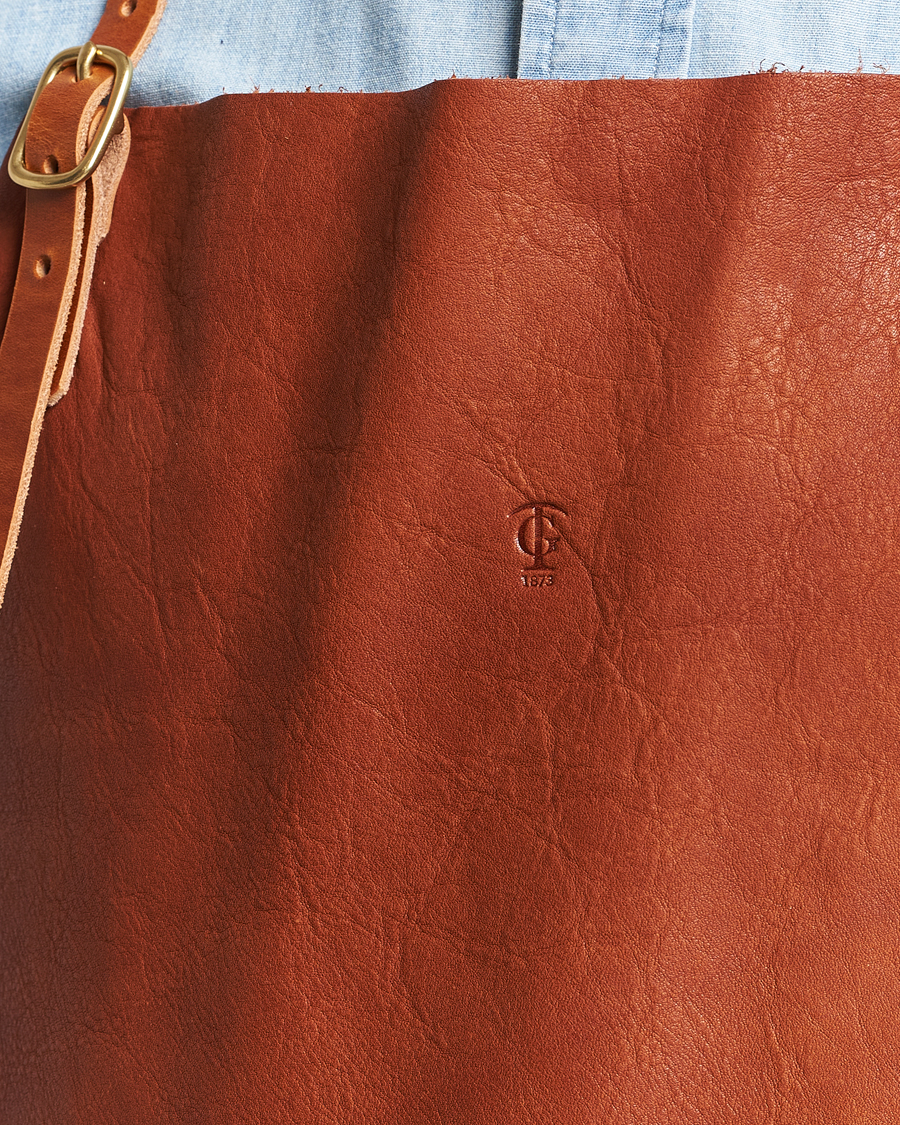 Hombres | Hogar | Tärnsjö Garveri | Leather Apron 012 Light Brown