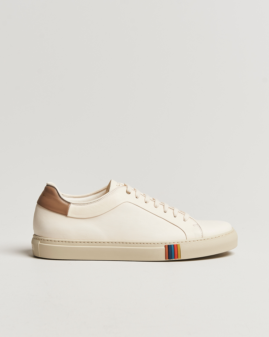 Hombres | Paul Smith Basso Leather Sneaker White | Paul Smith | Basso Leather Sneaker White