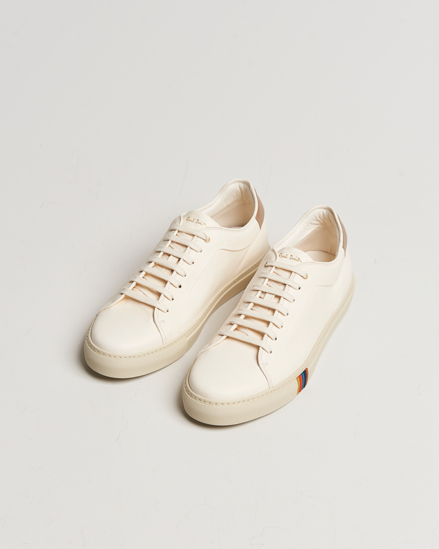 Hombres | Paul Smith Basso Leather Sneaker White | Paul Smith | Basso Leather Sneaker White