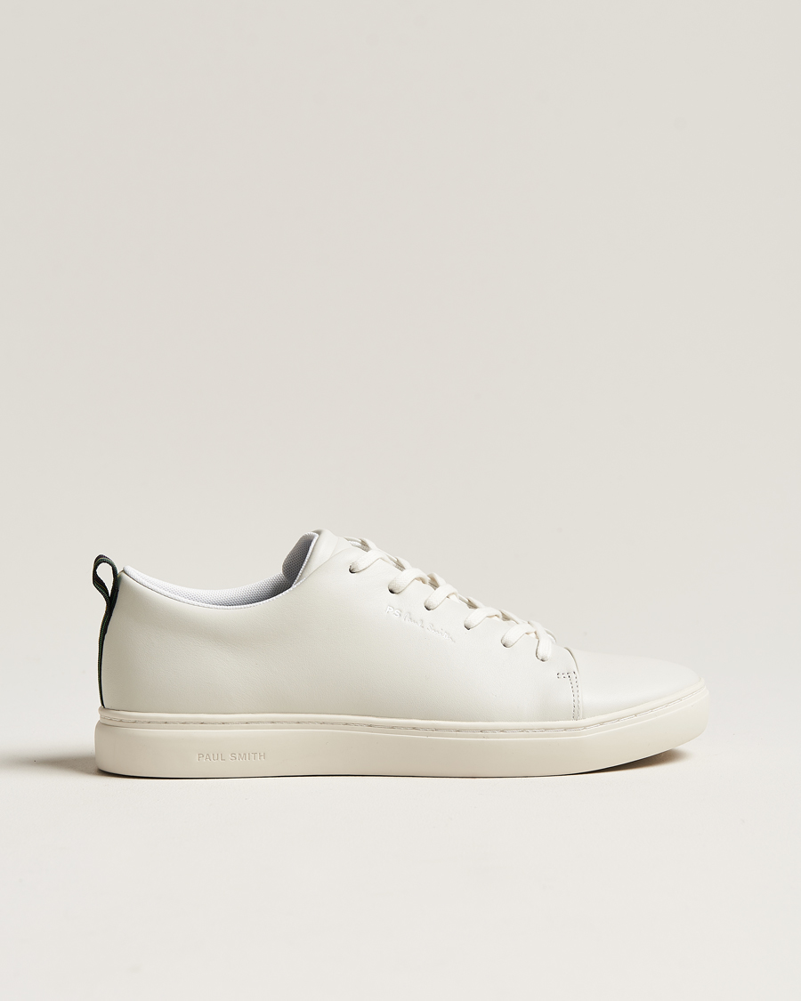 Hombres | Zapatillas | PS Paul Smith | Lee Cap Toe Leather Sneaker White