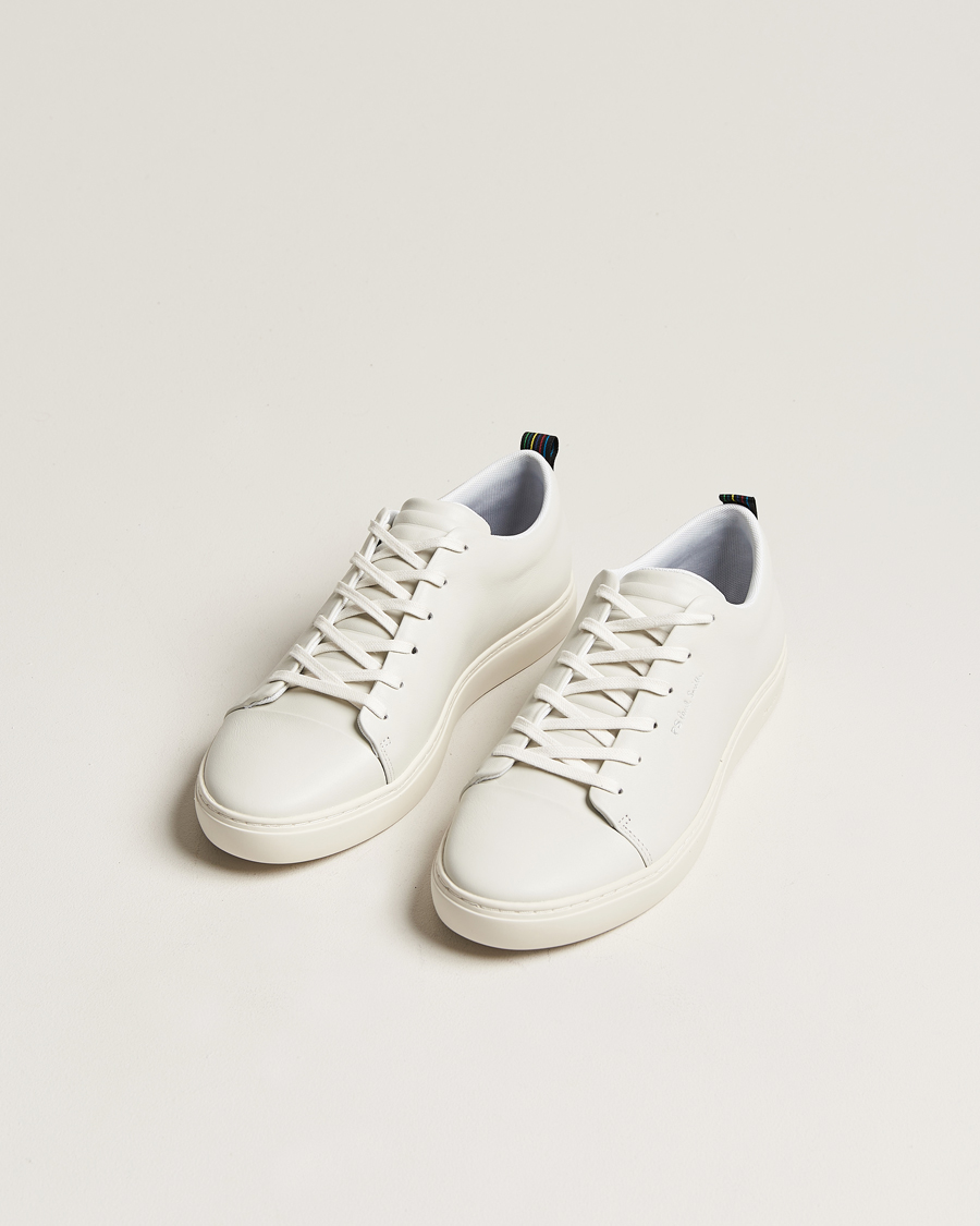 Hombres | Zapatillas blancas | PS Paul Smith | Lee Leather Sneaker White