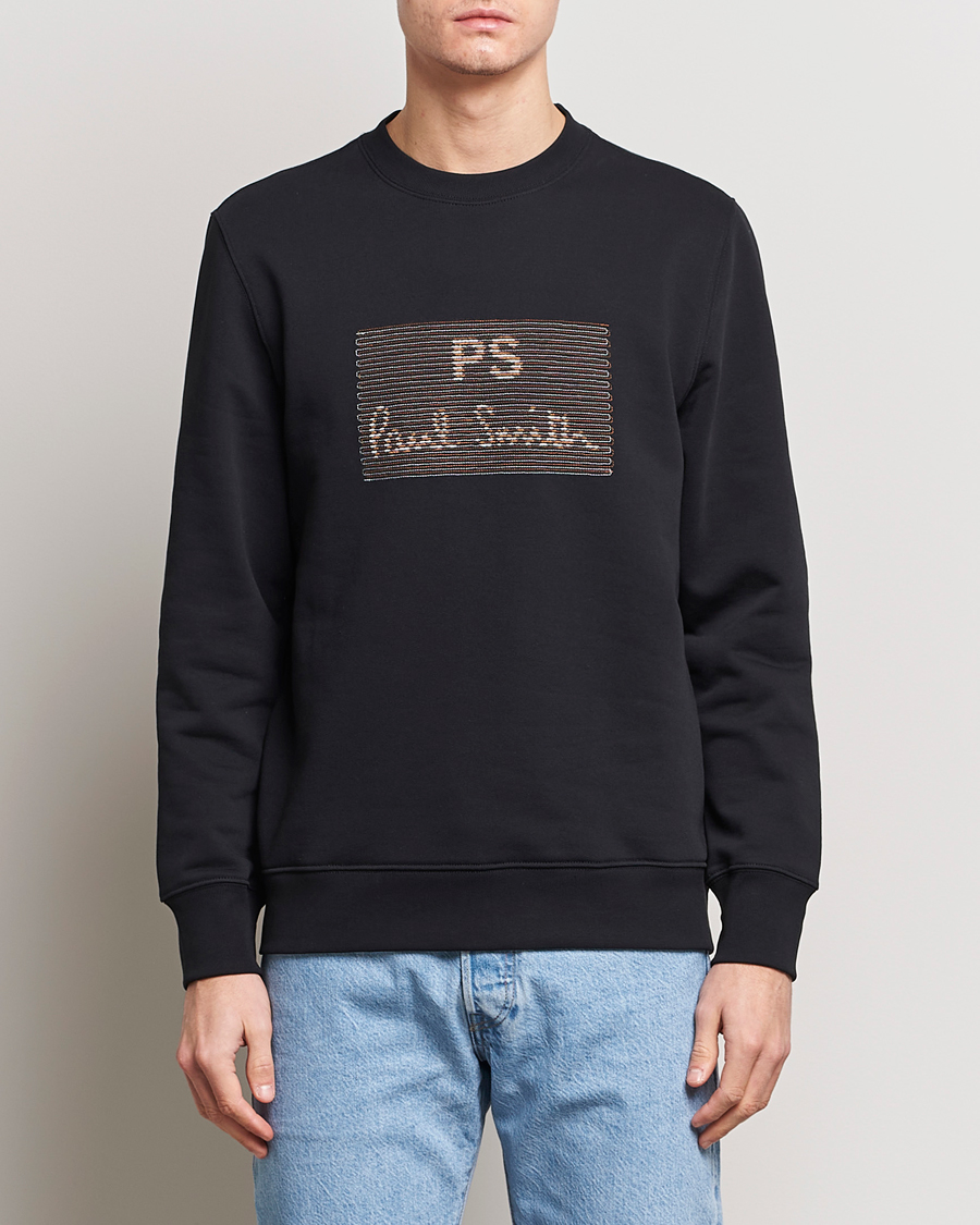 Hombres |  | PS Paul Smith | PS Crew Neck Sweatshirt Black