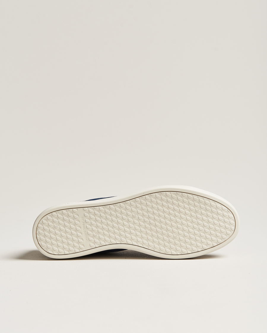Hombres | PS Paul Smith Lee Cap Toe Suede Sneaker Navy | PS Paul Smith | Lee Cap Toe Suede Sneaker Navy